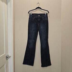 WHBM Skinny Flare Seamed Jeans Size 6
